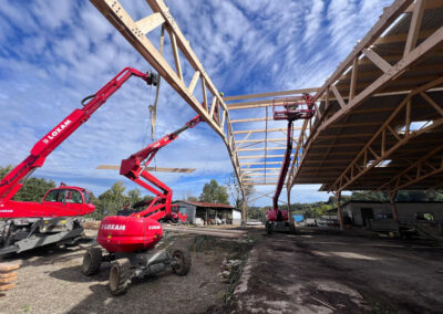 Hangar en bois